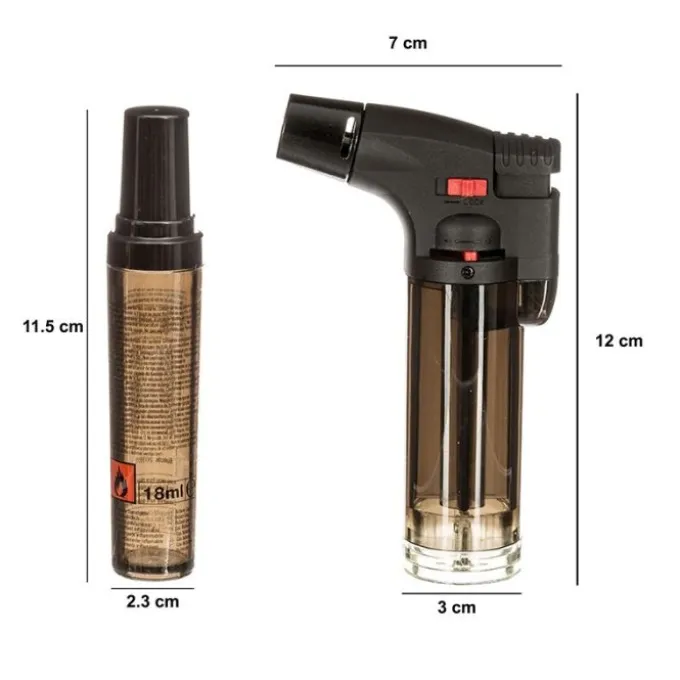 Chalumeau mini brûleur + recharge 15ml