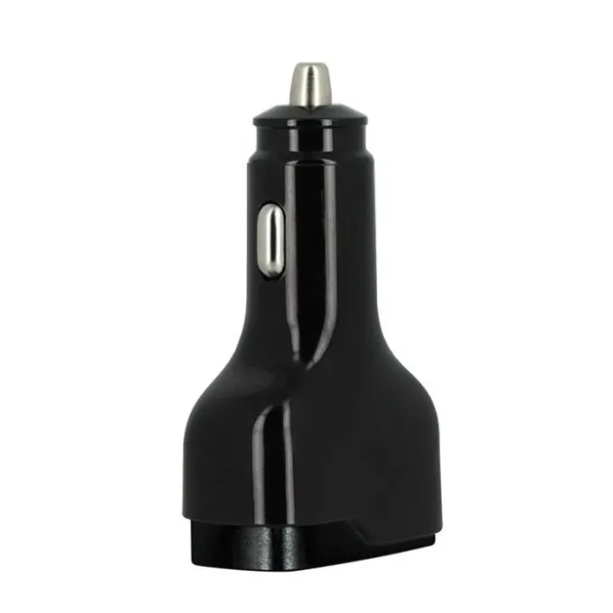 Chargeur allume cigare 2 ports USB-C et USB EDENWOOD 83W et + Câble USB-C / USB-C 1M Noir