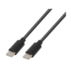 Chargeur secteur USB-C EDENWOOD 25W + Câble USB-C / USB-C Noir