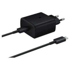 Chargeur secteur USB-C SAMSUNG 45W + Câble 1M Noir