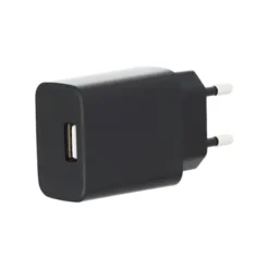 Chargeur secteur USB HIGH ONE 2,4AA + Câble USB-C/ USB 1M Noir