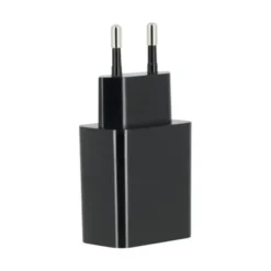 Chargeur secteur USB HIGH ONE 2,4AA + Câble USB-C/ USB 1M Noir