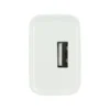 Chargeur secteur USB HIGH ONE 2,4AA Blanc