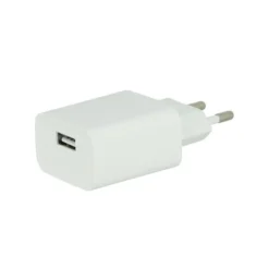 Chargeur secteur USB HIGH ONE 2,4AA Blanc