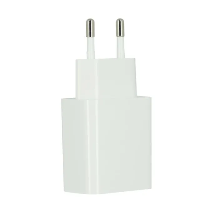 Chargeur secteur USB HIGH ONE 2,4AA Blanc