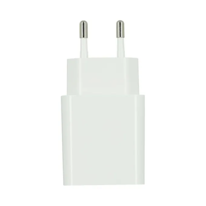 Chargeur secteur USB HIGH ONE 2,4AA Blanc