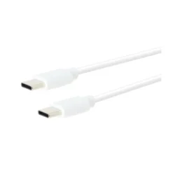 Chargeur USB C 3 ports EDENWOOD 65W + Câble USB-C / USB-C 1M Blanc