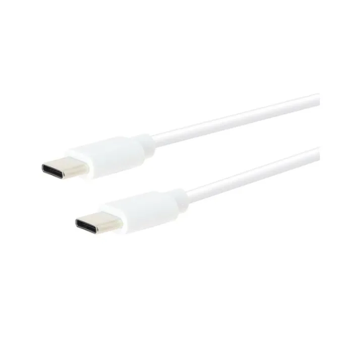 Chargeur USB C 3 ports EDENWOOD 65W + Câble USB-C / USB-C 1M Blanc