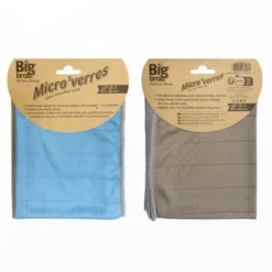 Chiffons x2 microfibre spécial surface vitrée