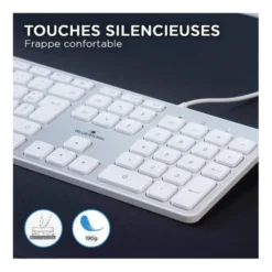 Clavier BLUESTORK filaire pour Mac