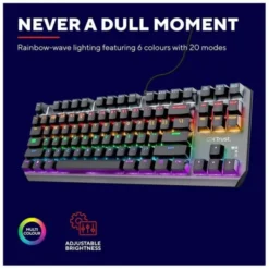 Clavier gamer TRUST TKL mécanique CALLAZ