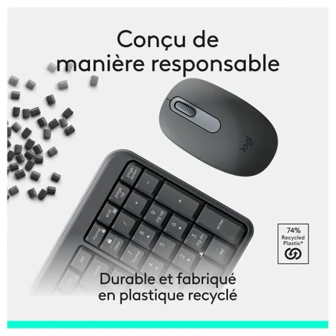 Clavier + souris sans fil MK250 Compact Bluetooth Wireless Combo