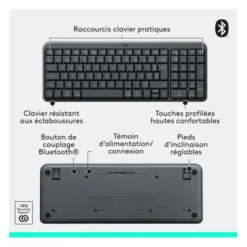 Clavier + souris sans fil MK250 Compact Bluetooth Wireless Combo