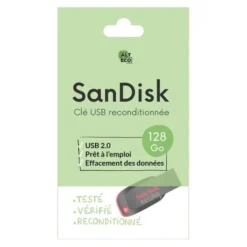 Clé USB SANDISK Cruzer 128Go reconditionnée