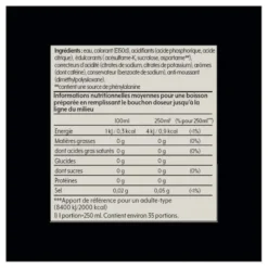 Concentré SODASTREAM PEPSI ZERO SUCRES 440ml