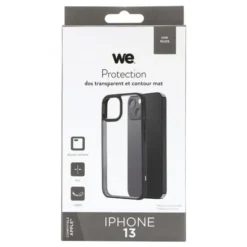 Coque WE APPLE iPhone 13 Contour Noir