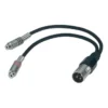 Cordon SEDEA 2 RCA FEMELLE/ 1 XLR MALE