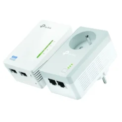 CPL Wifi DUO TP-Link AV600 Mbps avec prise intégrée+ WIFI N300 - TL-WPA4225 KIT