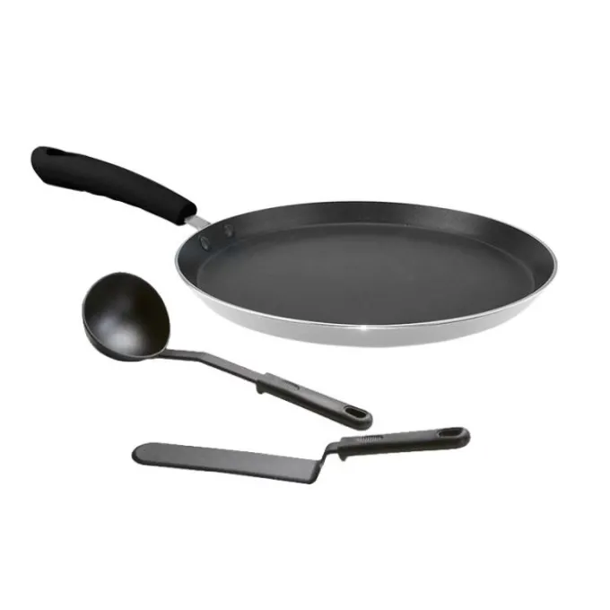 Crêpière 26cm + ustensiles COSYLIFE