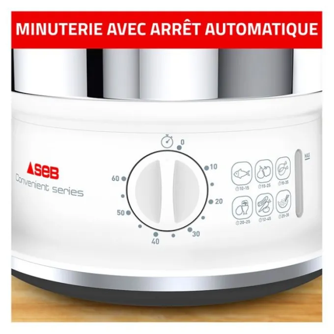 Cuiseur vapeur SEB VC145100 Inox