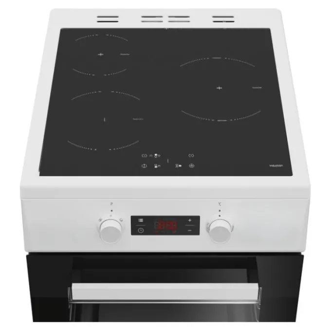 Cuisinière induction BEKO FSE58300WCS