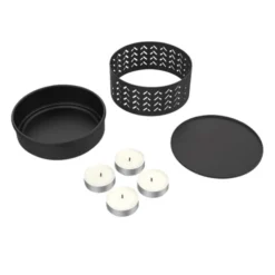 Cuit camembert bougies chauffe plat