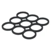 Dessous de plat silicone formes géométriques