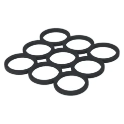 Dessous de plat silicone formes géométriques