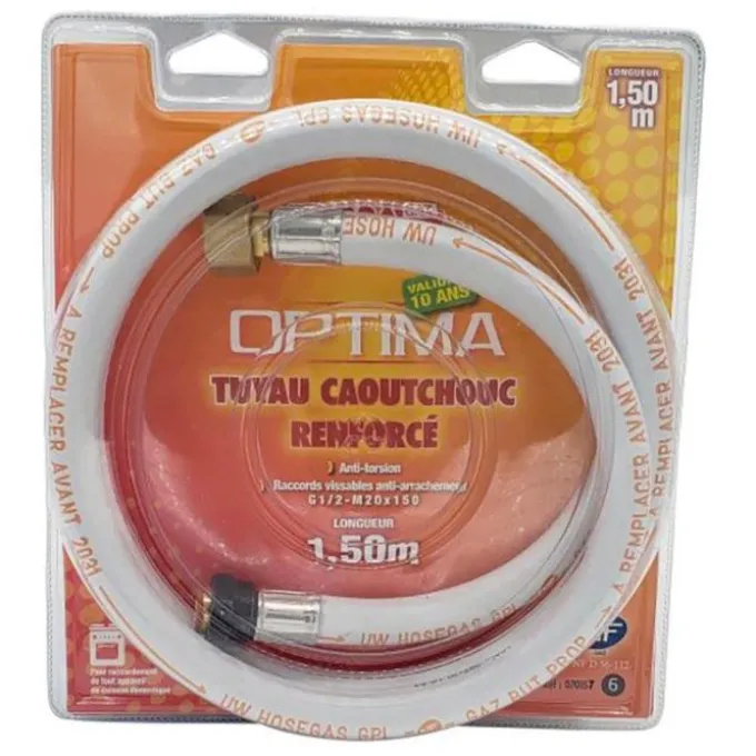 DIPRA TUYAU GAZ BUTANE PROPANE 10 ANS
