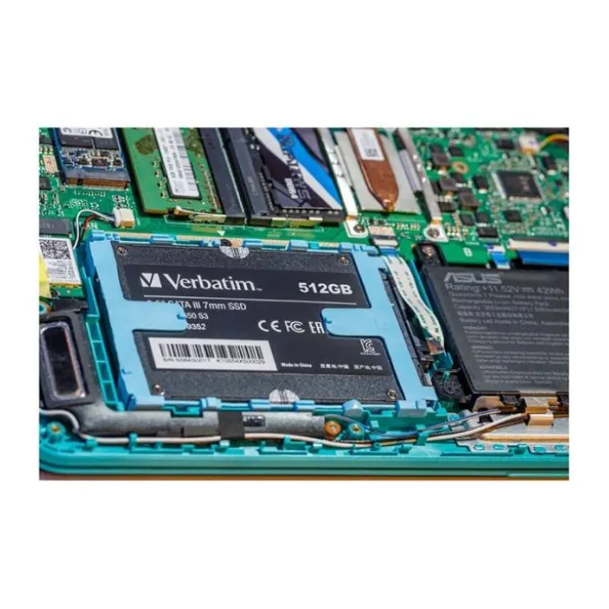 Disque dur SSD interne VERBATIM Sata 512Go Vi550 S3