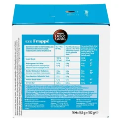 Dosettes café DOLCE GUSTO ICED FRAPPE-CAFE FROID
