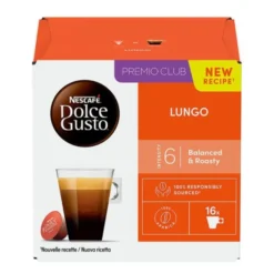 16 dosettes DOLCE GUSTO LUNGO