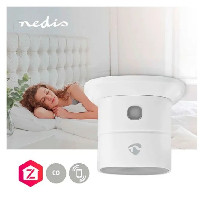 Détecteur monoxyde de carbone connecté Zigbee 3.0 NEDIS