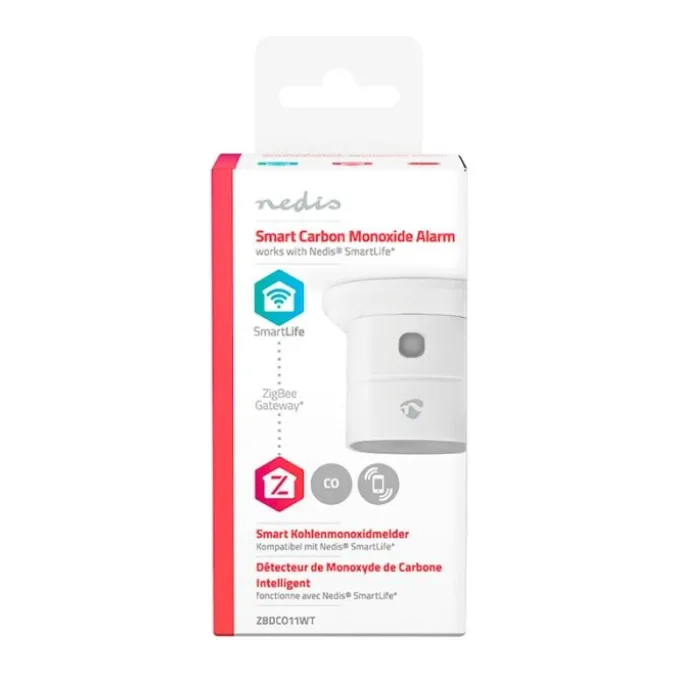 Détecteur monoxyde de carbone connecté Zigbee 3.0 NEDIS