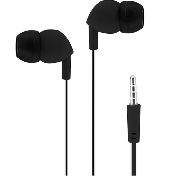 Ecouteurs filaires TNB BE COLOR Noirs + micro