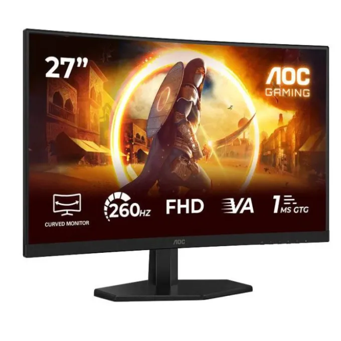 Ecran PC Gamer incurvé 27" AOC C27G42ZE - 240Hz/0,3ms/FHD