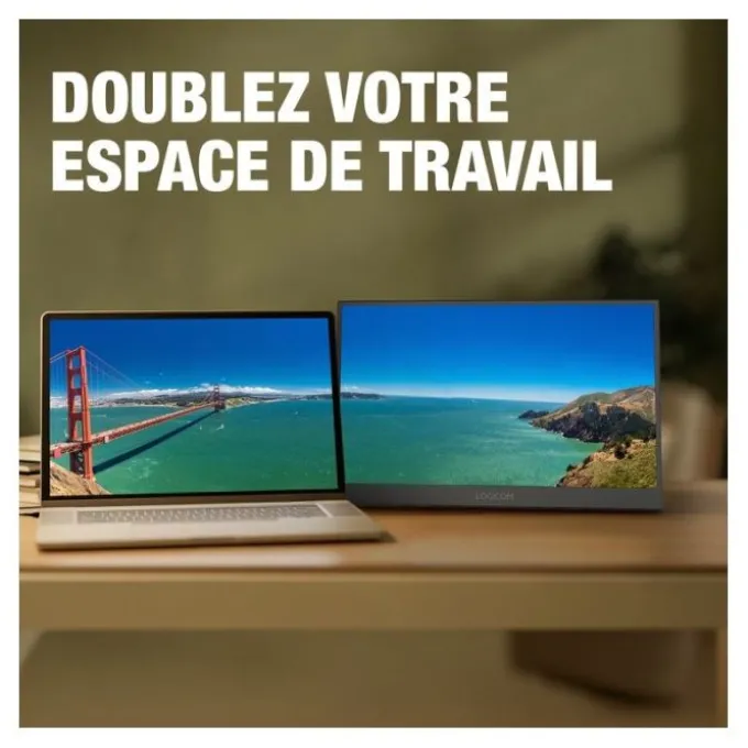 Ecran Portable LOGICOM 15.6" NOMAD DISPLAY