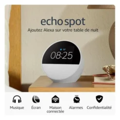 Enceinte AMAZON ECHO SPOT Blanche