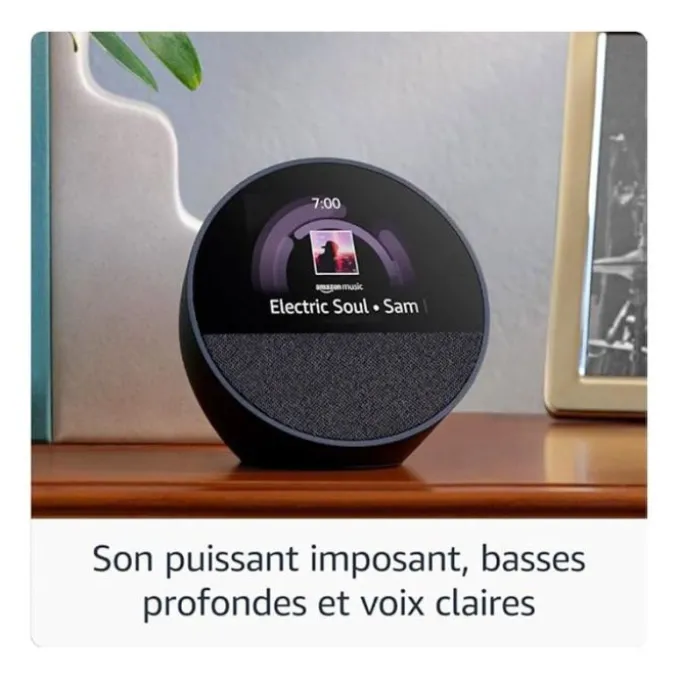 Enceinte AMAZON ECHO SPOT Blanche