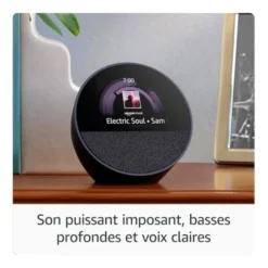 Enceinte AMAZON ECHO SPOT Noire