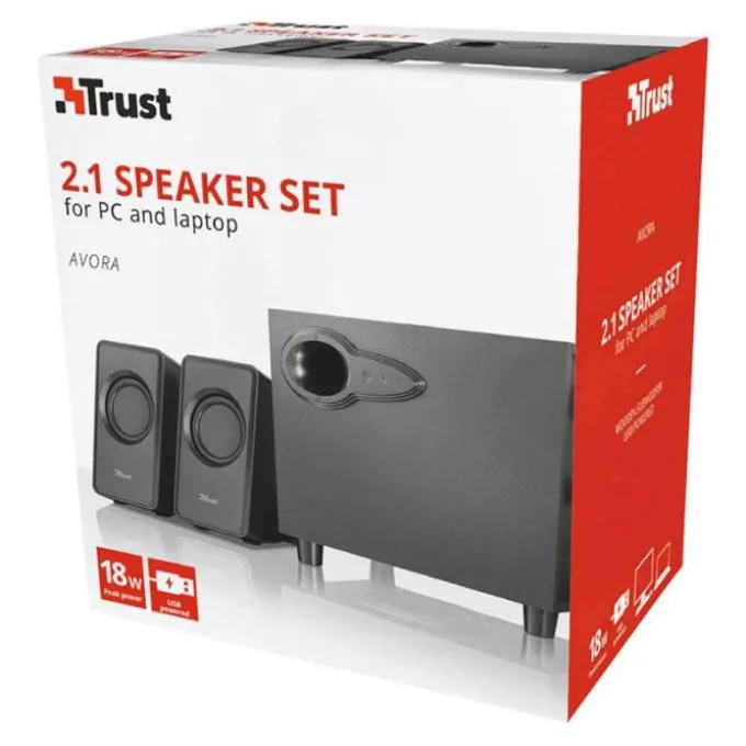 Enceinte TRUST Avora 2.1