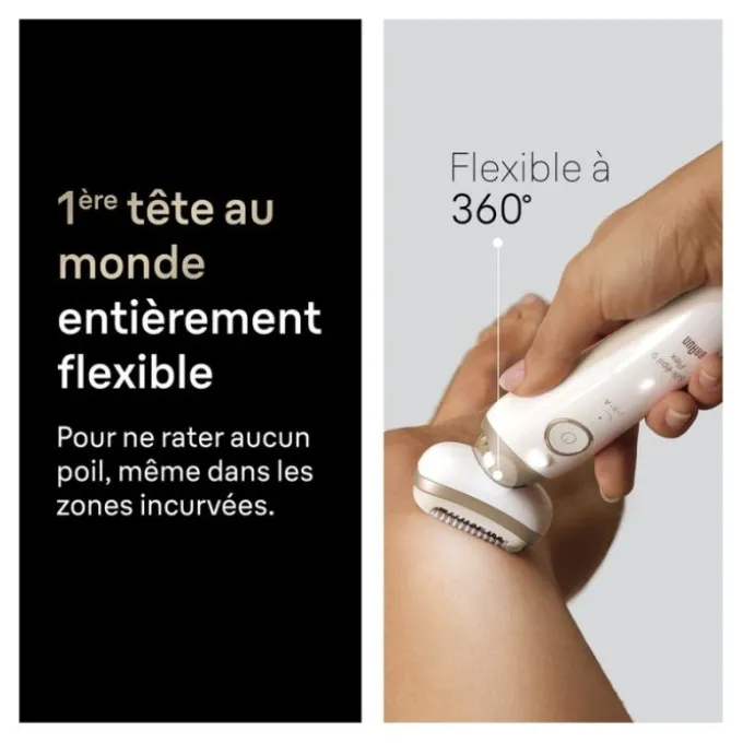 Epilateur BRAUN SILK EPIL 9 FLEX SES9-011 3D