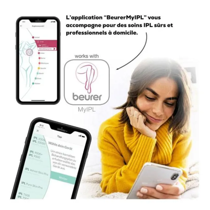 Epilateur LASER BEURER IPL 5500 PURE SKIN PRO