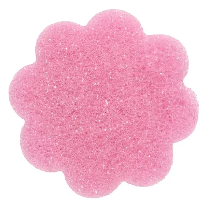 Eponges SCRUB fleur x3