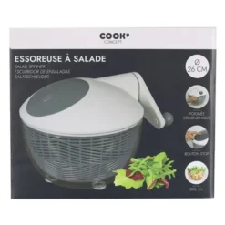 Essoreuse à salade 26cm bouton stop