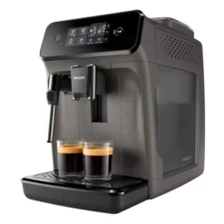 Expresso broyeur PHILIPS EP1224/00 Machine à café à grain Gris brossé + mousseur à lait