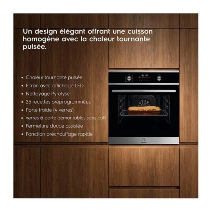 Four chaleur tournante ELECTROLUX EOF6P66BX