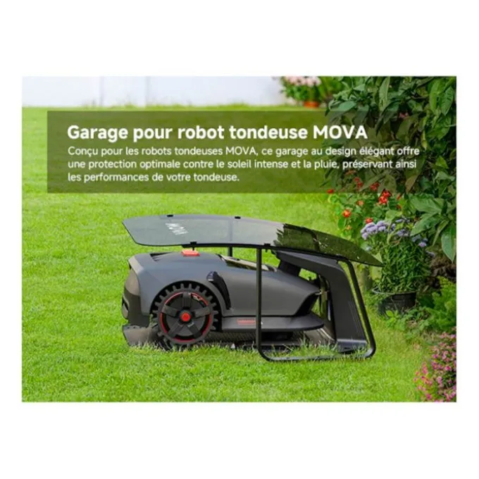 Garage pour robot tondeuse MOVA