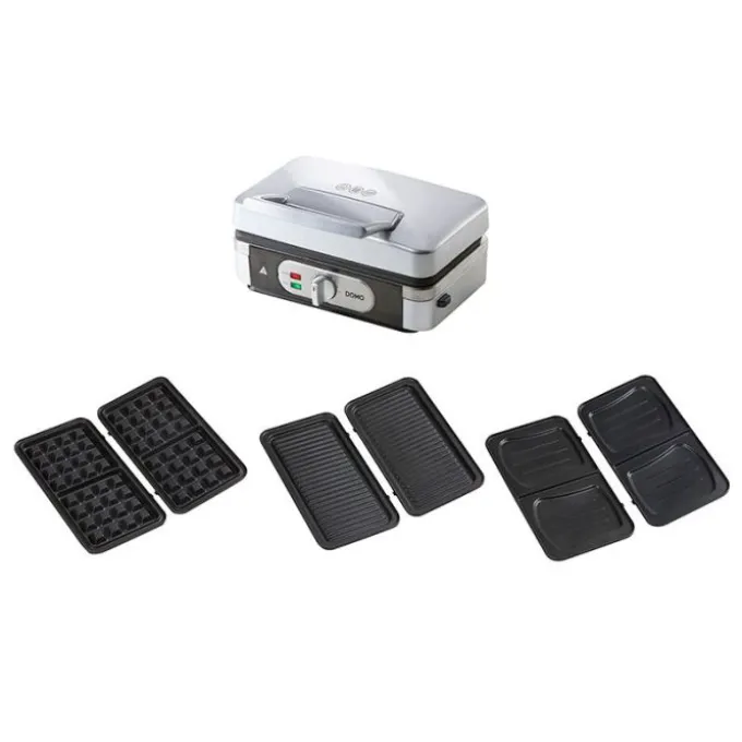 Gaufrier DOMO + Croque monsieur + Grill - DO9264C
