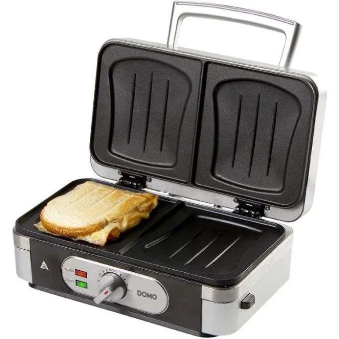 Gaufrier DOMO + Croque monsieur + Grill - DO9264C